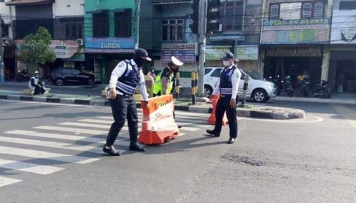 Ada Pengalihan Lalu Lintas di Medan, Imbas Acara Malam Tahun Baru di Lapangan Benteng
