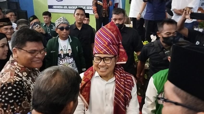 Gaungkan Semangat Perubahan, Cak Imin Disambut Ribuan Warga Binjai