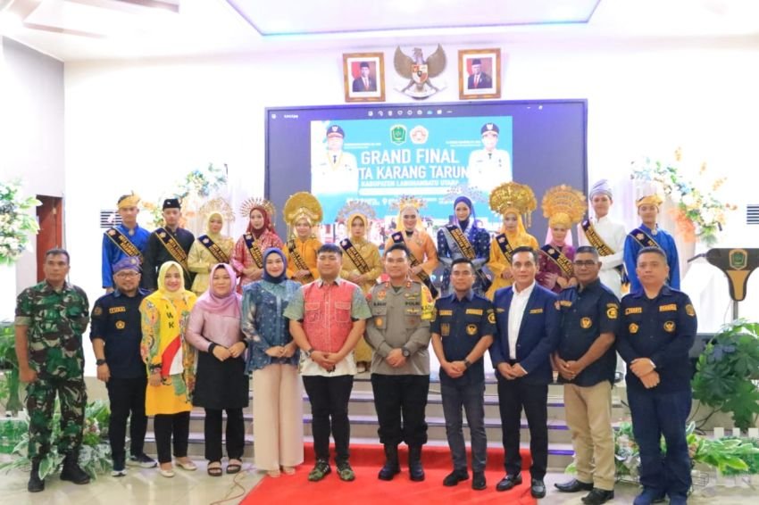 Kapolres Labuhanbatu AKBP Bernhard Hadiri Grand Final Duta Karang Taruna Labura