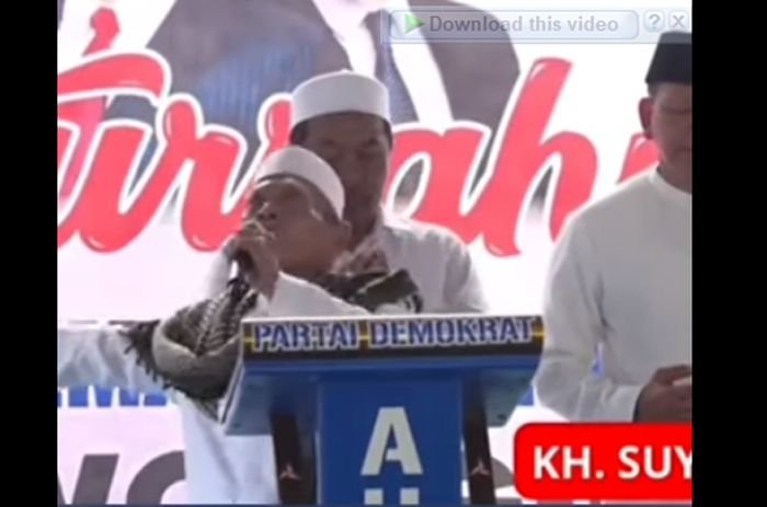 Doa Berapi-api Minta Prabowo Jadi Presiden, KH Suyuti Toha Mendadak Pingsan