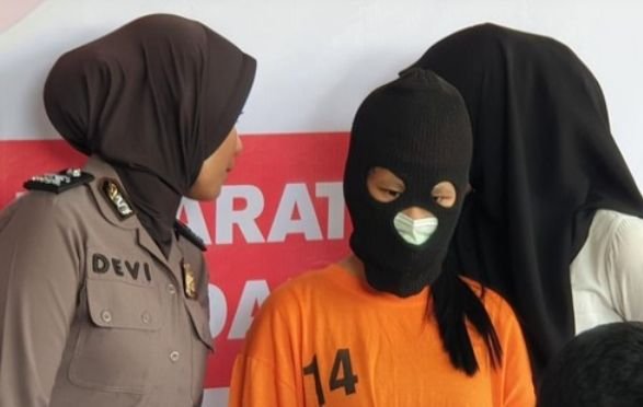 Terekam CCTV Wanita Buang Bayi di Medan Ditangkap Polisi