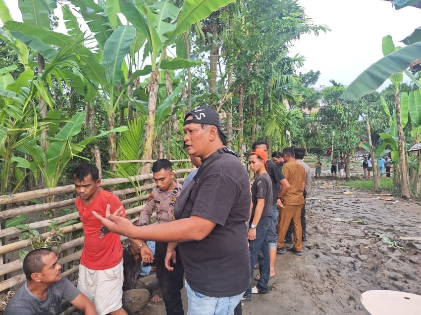 Bandal Kali, Polda Sumut Kembali Ratakan Gubuk Narkoba di Sunggal 15 Orang Diamankan