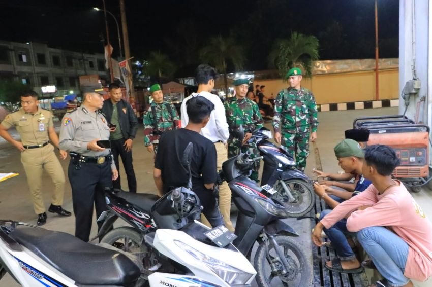 Persempit Ruang Gerak Pelaku Kejahatan, Polres Labuhanbatu Patroli Libatkan Tiga Pilar