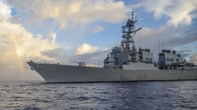 AS Tembak Jatuh Rudal yang Ditembakkan ke Kapal Perangnya dari Wilayah yang Dikuasai Houthi di Yaman