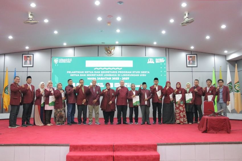 53 Pejabat Struktural Lembaga dan Prodi UISU Dilantik: Rektor UISU Ingatkan Program Pendirian Rumah Riset