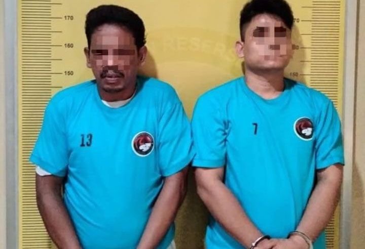 Dua Pria Pengedar Sabu di Asahan Diamankan Polisi