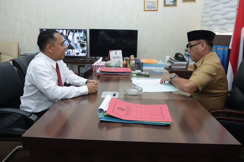 Masuk Tahapan Terakhir, Seleksi Direksi PDAM Tirta Madina Temui Bupati Madina