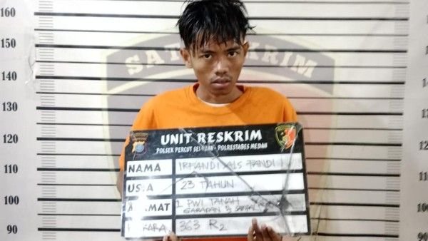 1 Pelaku Komplotan Pencuri Motor di Kosan di Medan Ditangkap, 2 Pelaku Lainnya Buron