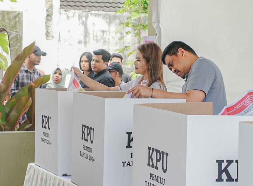 Raih 107 Suara, Prabowo-Gibran Menang di TPS Bobby Nasution