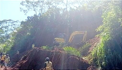 Jalur Banjarnegara-Pekalongan Putus Total Gegara Tebing Longsor di Karangkobar