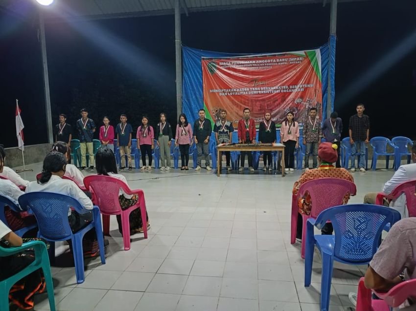 KMPK Kupang Lantik Anggota Baru Langsung Diberi Nama Angkatan