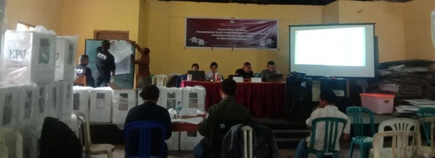 Ketua PPK Ruteng: Proses Rapat Pleno Berjalan Dengan Baik dan Aman