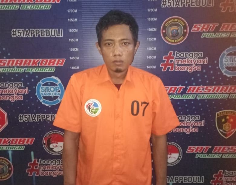 Satres Narkoba Polres Sergai Tangkap Kurir Sabu, Simpan BB di Tempat yang Tak Terduga