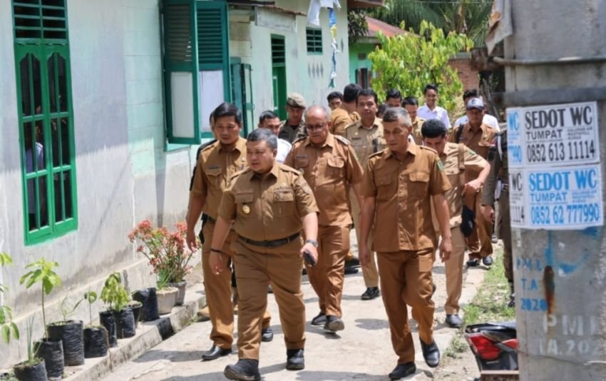 Persiapan Pilpres Dan Pileg 2024 Di Desa Sipangko Dimonitor Bupati Tapsel
