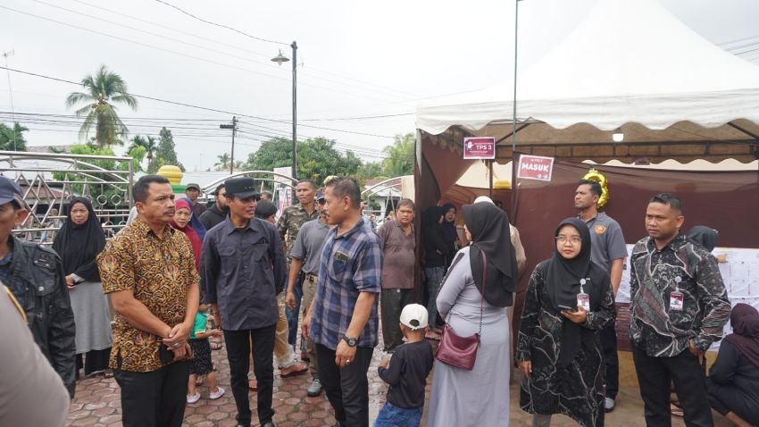 Pj Walikota Langsa Tinjau Pelaksanaan Pemilu 2024, Pastikan Berjalan Tertib dan Aman