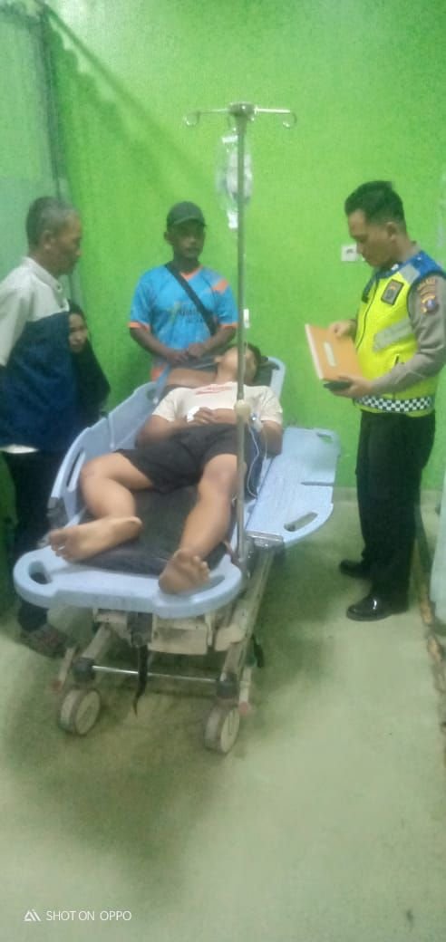 Sat Lantas Polres Sergai Identifikasi Kecelakaan yang Merenggut Nyawa Pengendara Vixion