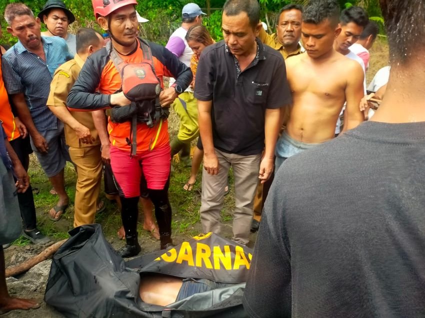 Pria di Langkat Hanyut Saat Berenang di Sungai Bingai