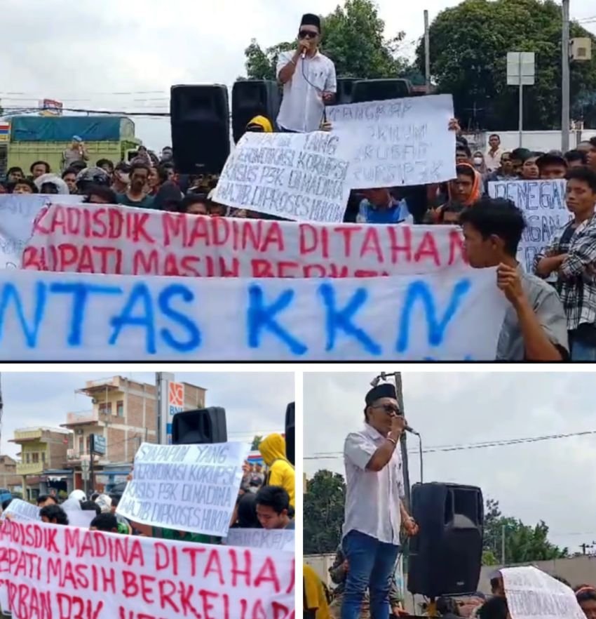 AM3SU Desak Polda Sumut Tangkap Bupati Madina