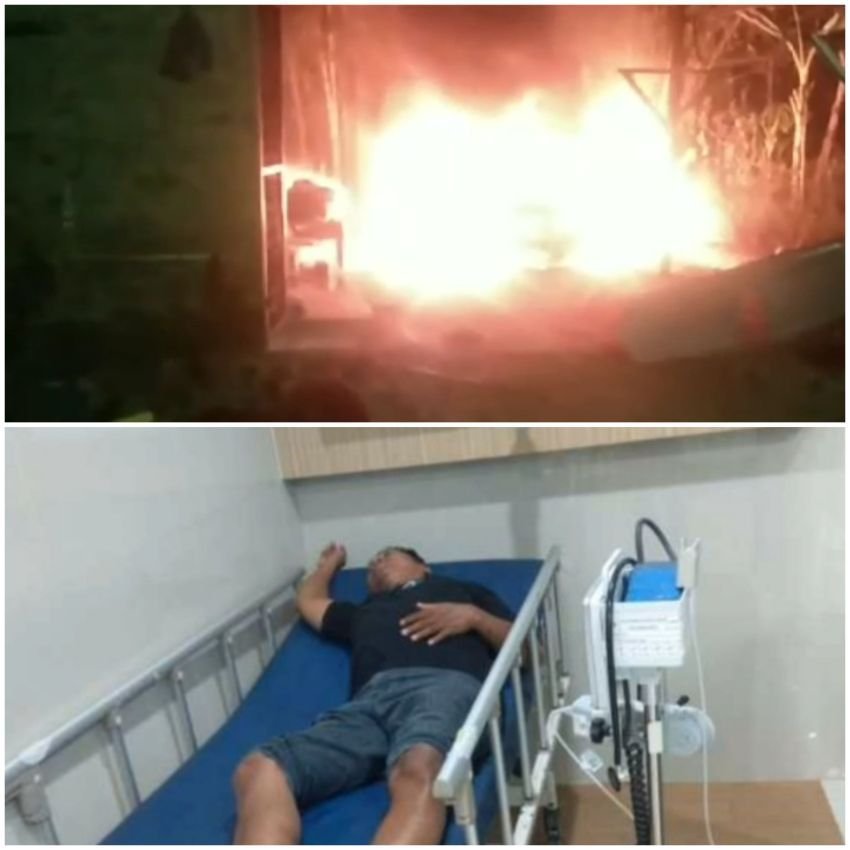 Polda Sumut Tangkap Pelaku Pembakaran Mobil Wartawan di Deliserdang