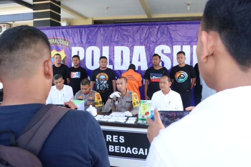 Tangkap Bandar Narkoba, Satres Narkoba Polres Sergai Amankan 2,7 Kg Sabu