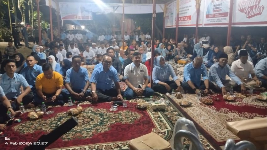 Prabowo Presiden Mengumandang di Nobar Debat Capres dan Cawapres