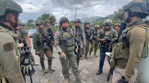1 Prajurit dan 1 Warga Tertembak saat KKB Serang TNI-Polri di Intan Jaya