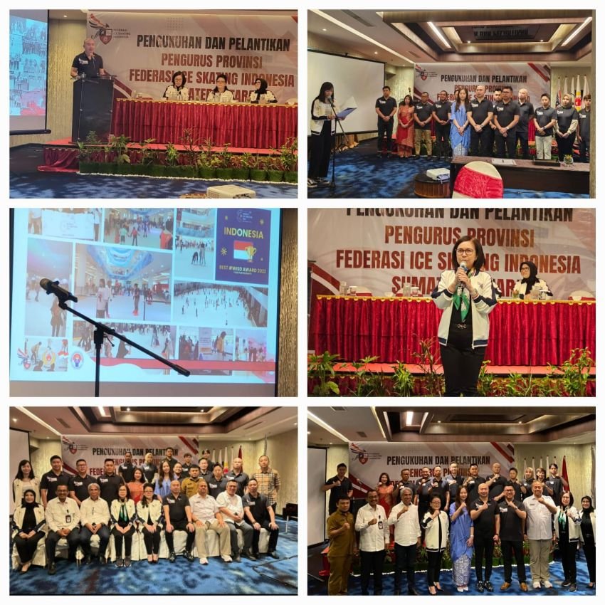 Pengurus Provinsi FISI Sumut Dilantik, Buka Peluang Emas Angkat Prestasi Atlet Ice Skating