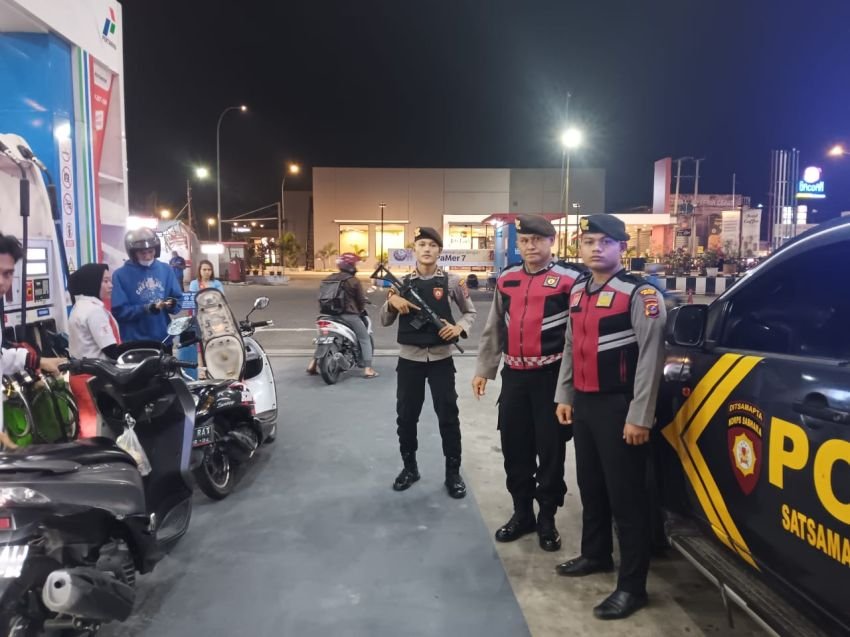 Antisipasi Kecurangan Jelang Mudik, Polres Binjai Cek SPBU