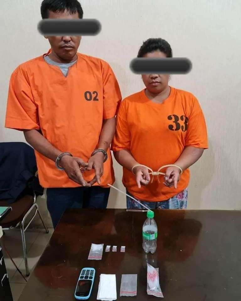Konsumsi dan Edarkan Sabu, Sepasang Sejoli Masuk Penjara