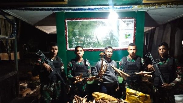 Penyelundupan 49 Kg Kayu Cendana dari Timor Leste Digagalkan TNI