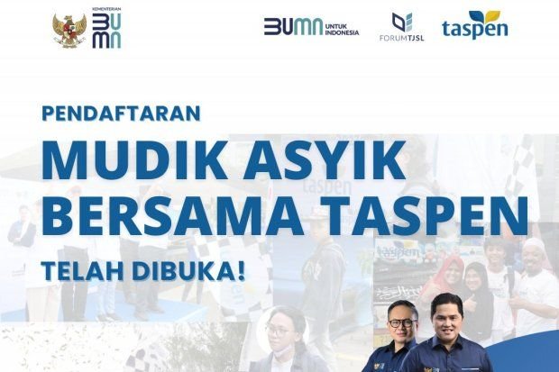 TASPEN Gelar Mudik Asyik 2024, Simak Persyaratan Daftar Disini