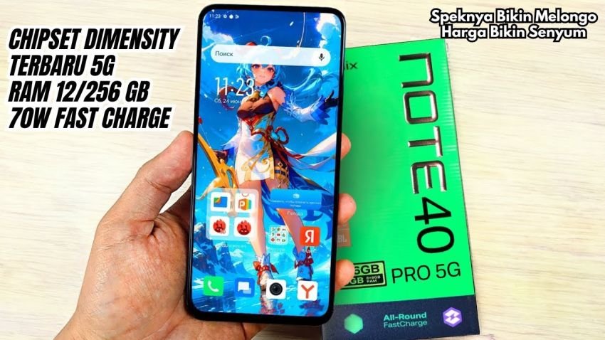 Infinix Note 40 5G Segera Meluncur, Cek Spesifikasi dan Harganya Disini