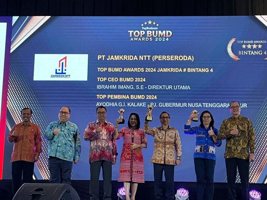 Provinsi NTT Raih Sejumlah Penghargaan TOP BUMD Awards 2024