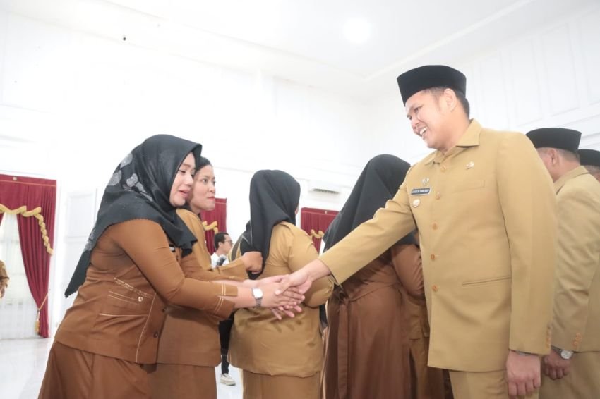 Rahma Fitri Nasution Resmi Dilantik sebagai Kapus Sialang Buah, Ini Pesan Wabup Sergai