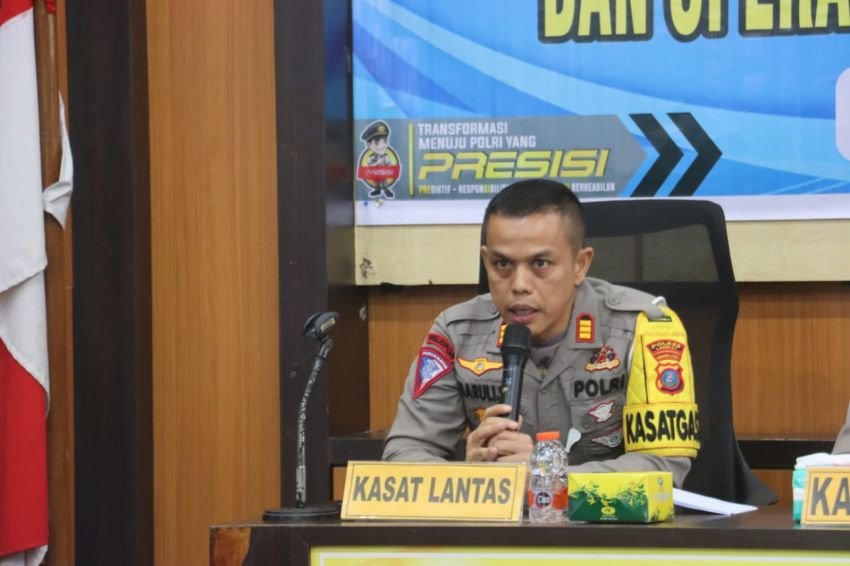 Satlantas Polres Langkat Tilang 520 Pelanggar Lalulintas Selama Ops Keselamatan Toba 2024