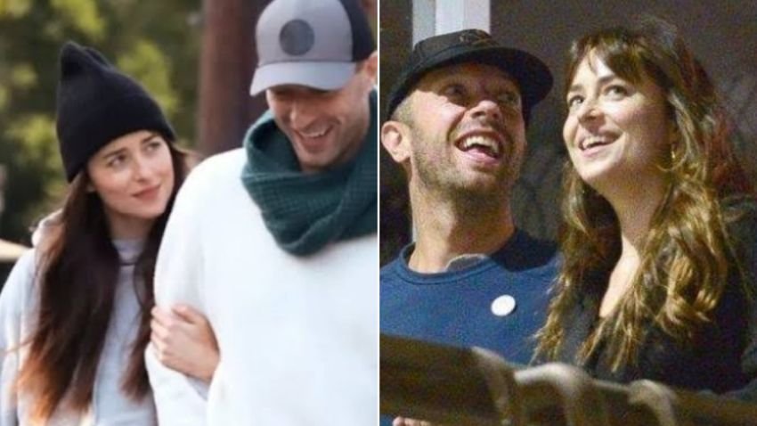 Direstui Mantan, Chris Martin Bertunangan dengan Dakota Johnson
