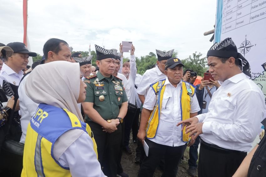 Menteri Pertanian Apresiasi Semangat Pangdam V/Brawijaya