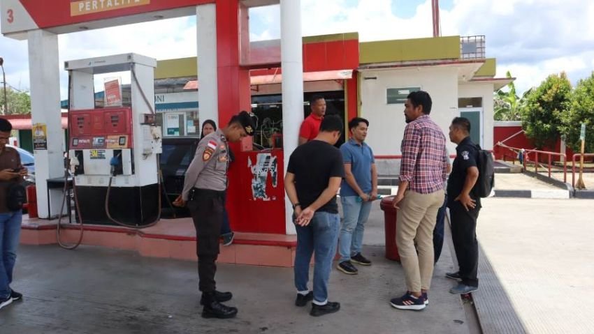 Jelang Mudik Lebaran 2024, Polres Langkat Intensifkan Pengawasan SPBU di Jalinsum