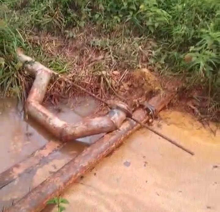 PT HKI Diduga Cemari Lingkungan, Warga Desa Belimbing Keluhkan Limbah
