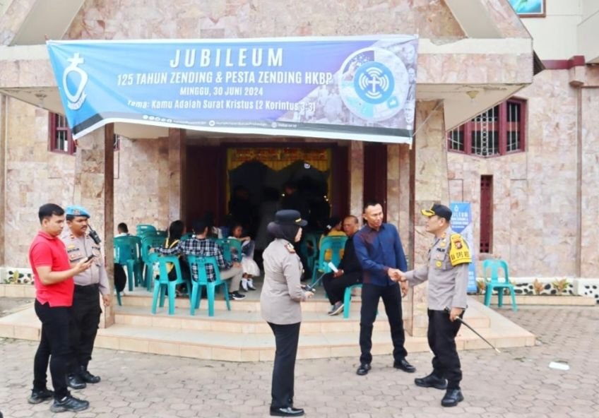 Perayaan Paskah Jumat Agung di Kota Padangsidimpuan Aman dan Kondusif