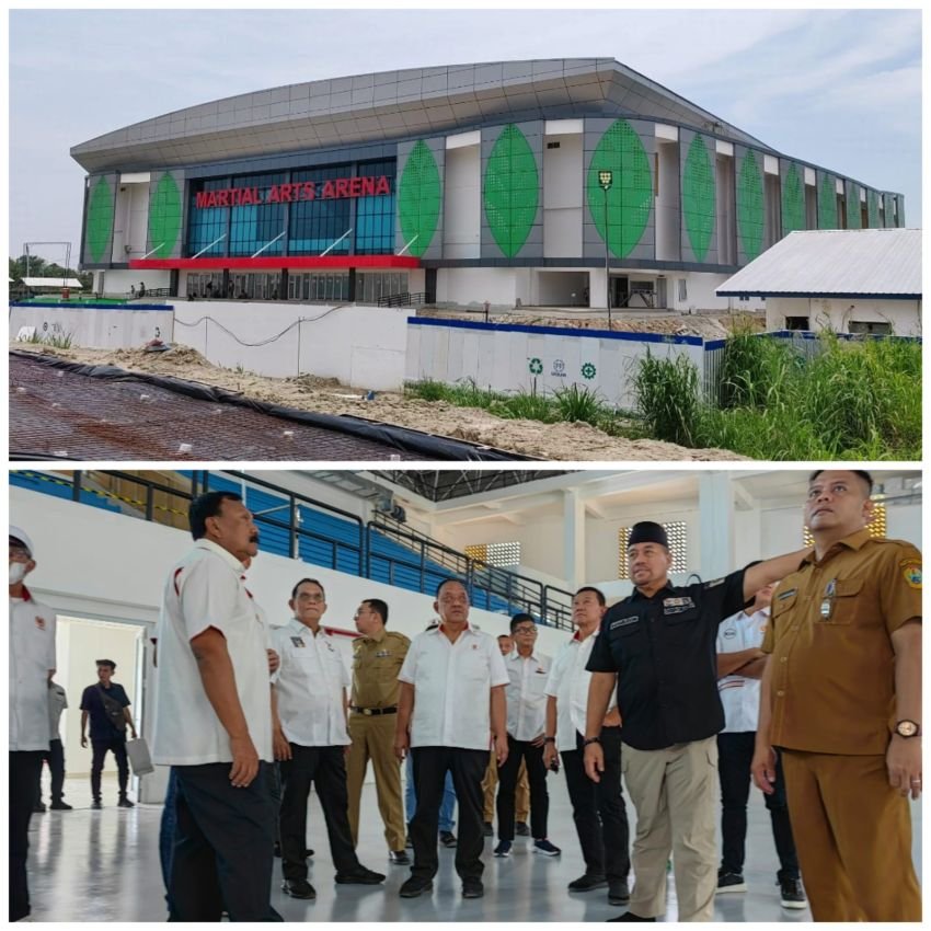 Mega Proyek Pembangunan Venue PON XXI di Sumut Ditargetkan Rampung Juli 2024
