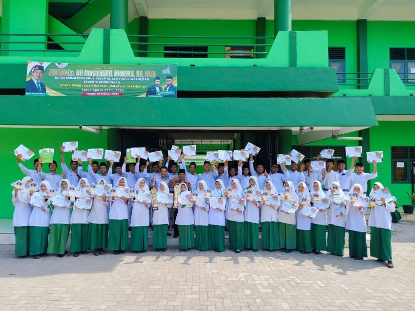 59 Siswa MA Al-Washliyah 12 Perbaungan Raih Juara pada MTQ ke XX Tahun 2024 Tingkat Sergai