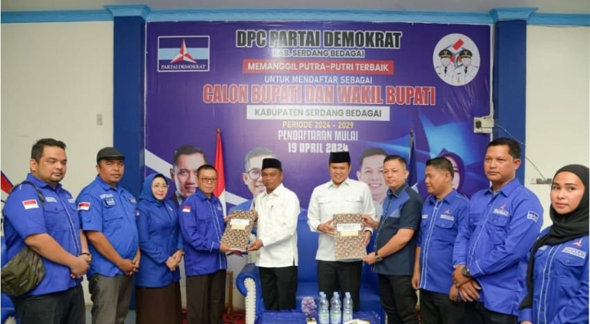 Datangi 3 Partai, Dambaan Jilid ke 2 Kembali Daftarkan Diri Bacalon Bupati dan Wabup