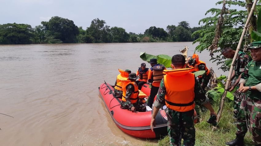 Kodim Lamongan dan BPBD Tinjau Titik Lokasi Pompanisasi