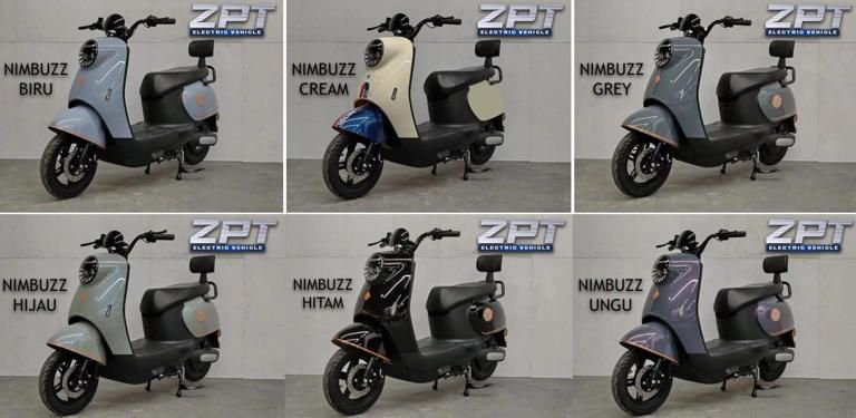 Cek Spesifikasi Motor Listrik Murah ZPT Nimbuzz, Harga Rp3,9 Juta Bisa Tempuh Jarak Sampai 70 Km Per Jam