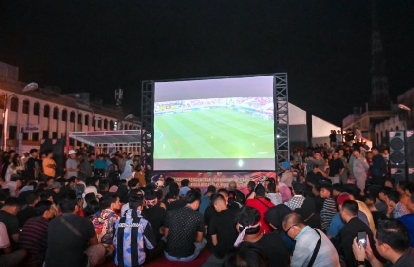 Pj Wali Kota Padangsidimpuan Launching WiFi Gratis Pasca Semi Final AFC U23