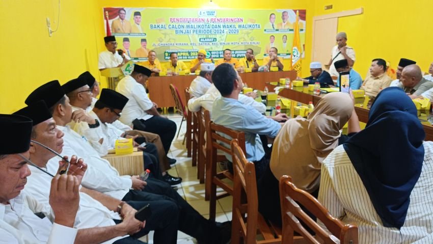 Amir Hamzah Kembali Calonkan Diri Sebagai Wali Kota Binjai, Golkar Jadi Partai Sasaran