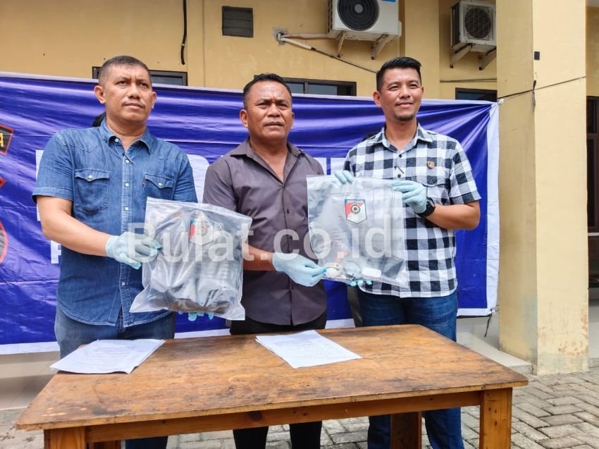 Sat Reskrim Polres Sergai Berhasil Ungkap Pelaku Curat di Toko MR. D.I.Y