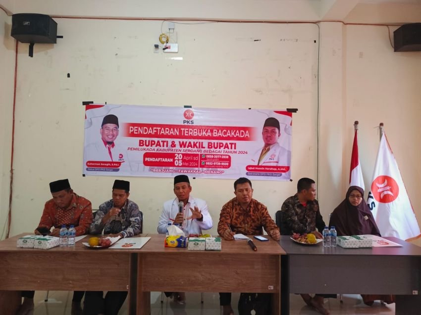 DPD PKS Sergai Resmi Buka Pendaftaran Bakal Calon Bupati dan Wabup Tahun 2024