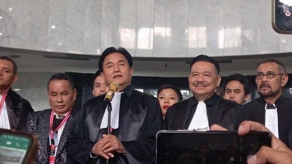 Yusril Yakin MK Tolak Gugatan Tim AMIN: Saksi dan Ahlinya Cuma Ngomong Saja